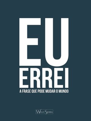 cover image of Eu errei